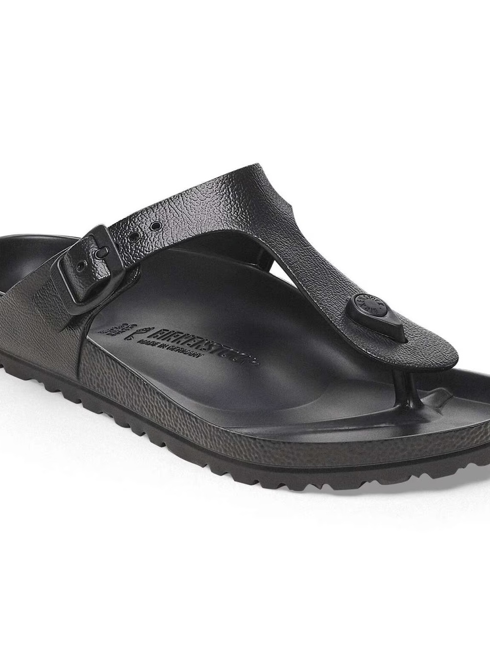 Birkenstock Black EVA Gizeh Thong Sandal